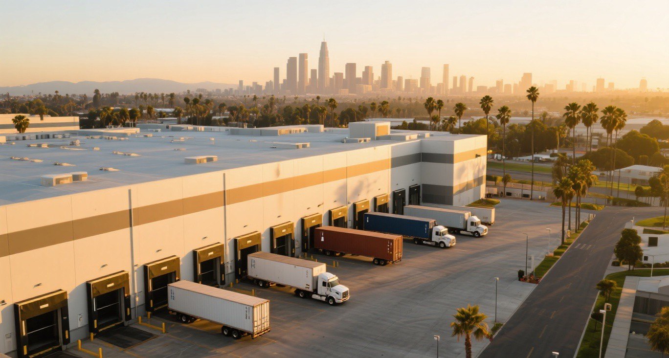 PicPacs warehouse and loading docks in Southern California